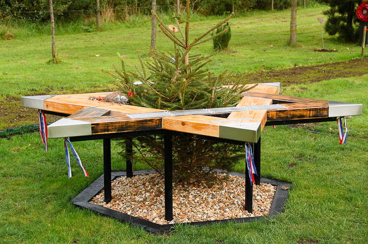 Vera Atkins Memorial Seat - National Memorial Arboretum