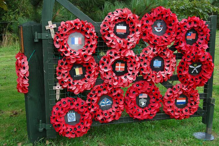 Scarf's Gate - Commemorates Resistance  Forces  and Allied Special Forces units