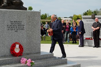 Dr Marek Stella-Sawicki - Polish Armed Forces Memorial 2012