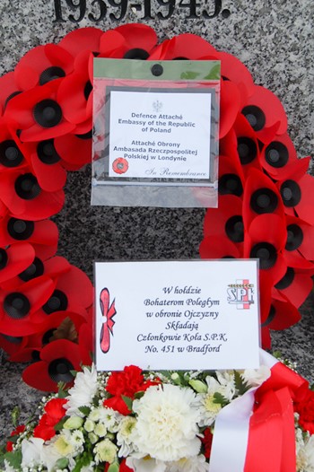 Wreaths Polish Armed Forces Memorial - 2012