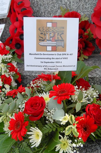 Wreath SPK Nr 407 - Polish Armed Forces Memorial 2012