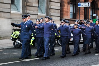 Air Training Corp - Remembrance Sunday Glasgow 2012