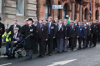 Royal Scots Dragoon Guards Association - Remembrance Service Glasgow 2012