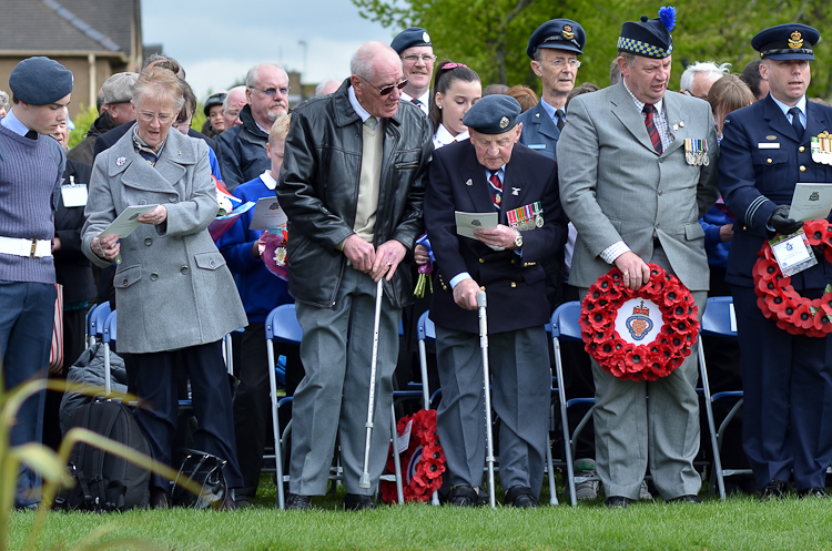 Service of Dedication - Spitfire Memorial Grangemouth
