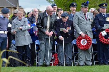Service of Dedication - Spitfire Memorial Grangemouth