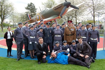 1333 Cadets Air Training Corps - Spitfire Memorial Grangemouth