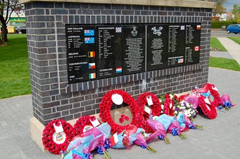 Memorial Wall - Spitfire Memorial Grangemouth
