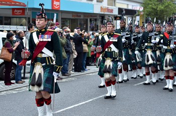 Argyll and Sutherland Highlanders (5 Scots) - Farewell Parade Stirling 2013