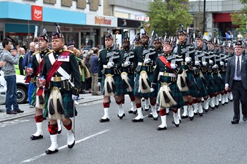 Argyll and Sutherland Highlanders - Farewell Parade, Murray Place, Stirling 2013