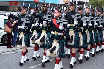 Argyll and Sutherland Highlanders (5 Scots) - Farewell Parade, Stirling 2013