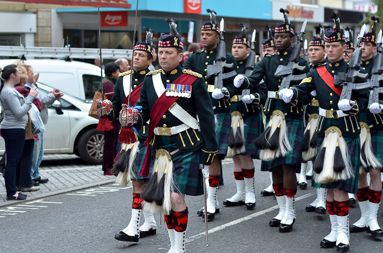 Argyll and Sutherland Highlanders Battalion - Farewell Parade Stirling 2013