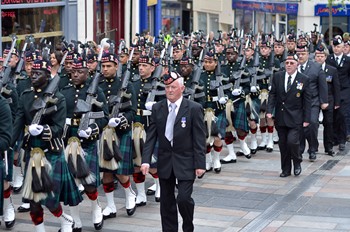 Argyll and Sutherland Highlanders (Royal Regiment of Scotland) - Farewell Parade Stirling 2013