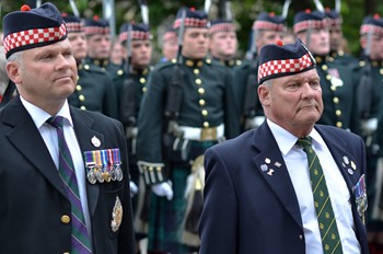 Argyll and Sutherland Highlanders Veterans - Farewell Parade Stirling 2013