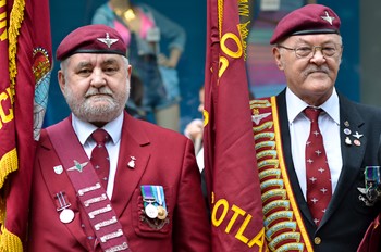 Parachute Regiment Veterans - Stirling Armed Forces Day 2013