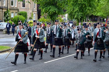 Pipe Band - Armed Forces Day Stirling 2013
