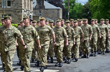 Military Parade - Stirling Armed Forces Day 2013