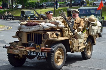 Military Vehicles - Stirling Armed Forces Day 2013