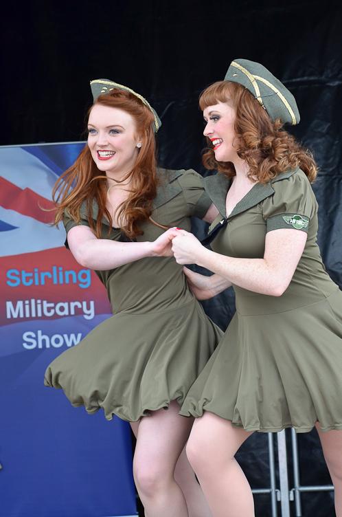 Linzi Slamin and Julieann Crannie Kennedy Cupcakes - Stirling Military Show 2013