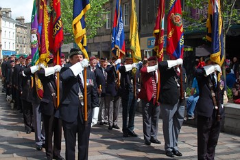 Military Standards - Stirling Armed Forces Day 2013