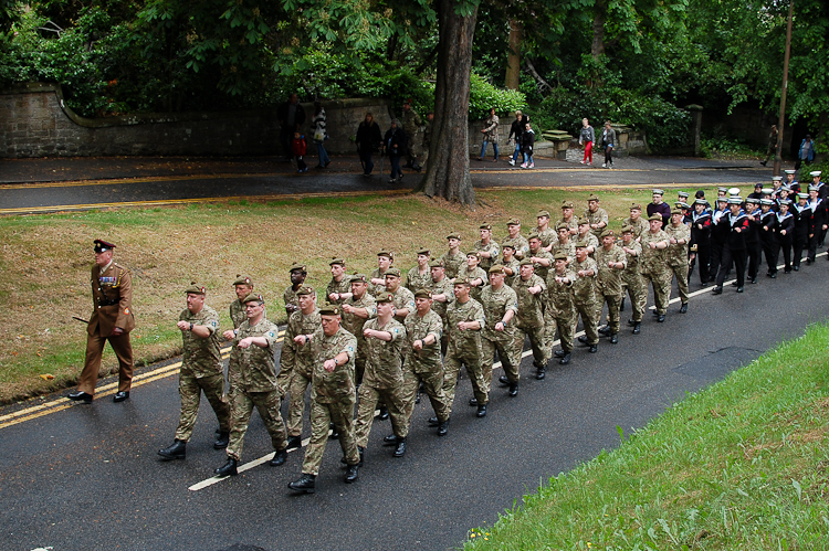 Military Parade - Armed Forces Day Stirling 2013