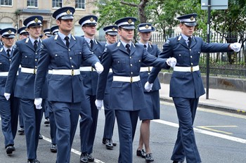 Universities of Glasgow and Strathclyde Air Squadron - Armed Forces Day Glasgow 2013