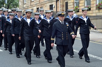 Sea Cadets - Armed Forces Day Glasgow 2013