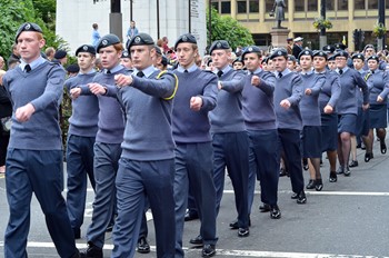 Air Training Corps Cadets - Armed Forces Day Glasgow 2013