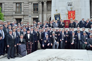 Royal Scots Dragoon Guards Veterans - Armed Forces Day Glasgow 2013