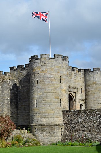 Forework from Queen Anne Garden -  Stirling Castle, Scotland