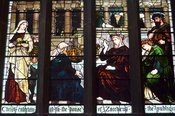 House of Zaccharus - Stained Glass Window, Church of the Holy Rude, Stirling
