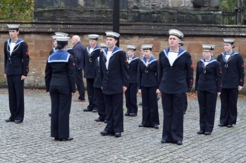 Sea Cadets - Seafarers' Service Glasgow Cathedral 2013