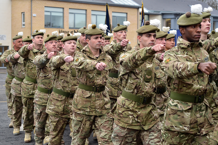 Royal Highland Fusiliers (2 Scots) - Honorary Freedom, Ayr 2013