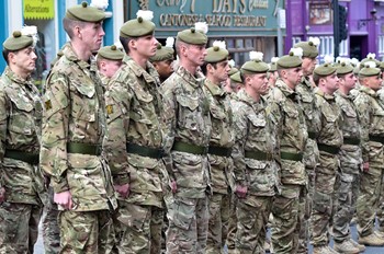 Royal Highland Fusiliers - Freedom Parade Ayr 2013
