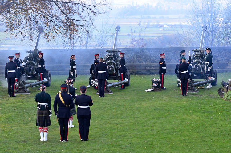 Fire Gun No 1 - 21 Gun Salute at Stirling Castle