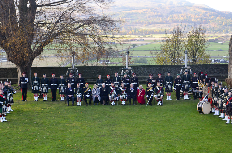 21 Gun Salute at Stirling Castle -In Honour of Prince Charles