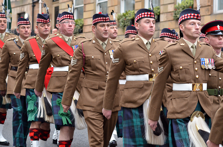 2nd Battalion The Royal Regiment of Scotland - Parade Glasgow 2013