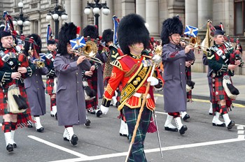 Military Band Parade Glasgow November 2013
