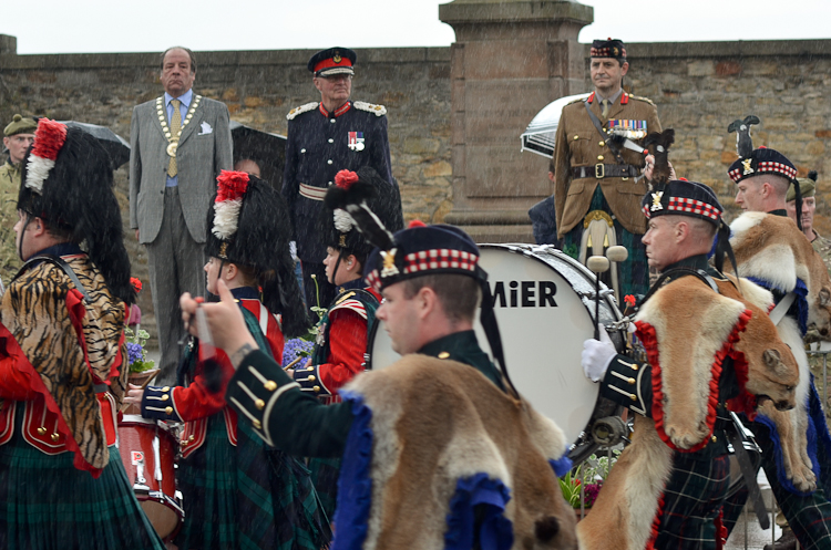 Royal Scots Borderers (1 Scots) - March in Prestonpans