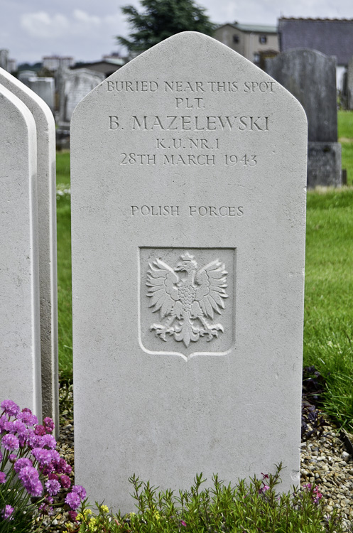 Bronisław Mazelewski Polish War Grave