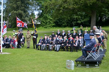Flag Raising Ceremony - Armed Forces Day East Renfrewshire (Rouken Glen)
