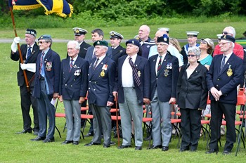 Veterans at Armed Forces Day East Renfrewshire 2014