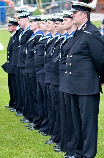 HMS DALRIADA Naval Reserve - Armed Forces Day 2014 East Renfrewshire