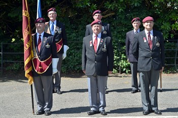 Parachute Veterans - Armed Forces Day 2014 East Renfrewshire