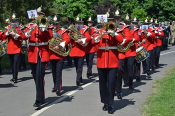 The Band of The King' Division - Armed Forces Day 2014 East Renfrewshire