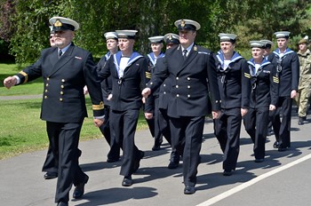HMS DALRIADA - Armed Forces Day 2014 East Renfrewshire