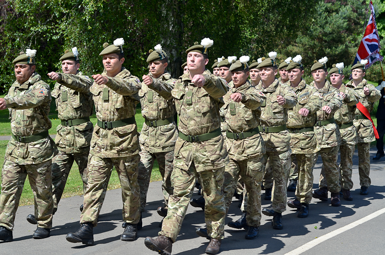 2 Scots Royal Highland Fusiliers - Armed Forces Day 2014 East Renfrewshire