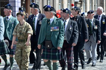 Veterans - Edinburgh Armed Forces Day 2014