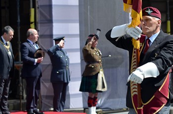 Parachute Veteran - Armed Forces Day Edinburgh 2014