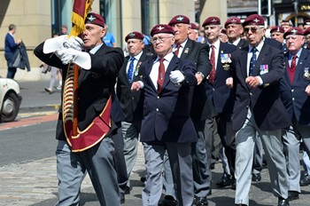 Parachute Veterans - Edinburgh Parade 2014