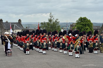 Band of the Royal Regiment of Scotland - Armed Forces Day Stirling 2014